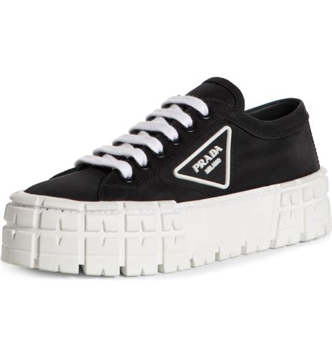 prada high top knit sneakers|prada lug sole platform sneakers.